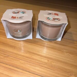 2 mini new Yankee candle "afternoon Scrapbooking scented